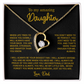 To My Amazing Daughter Necklace, Gift From Dad, Birthday Gift Father 8_10