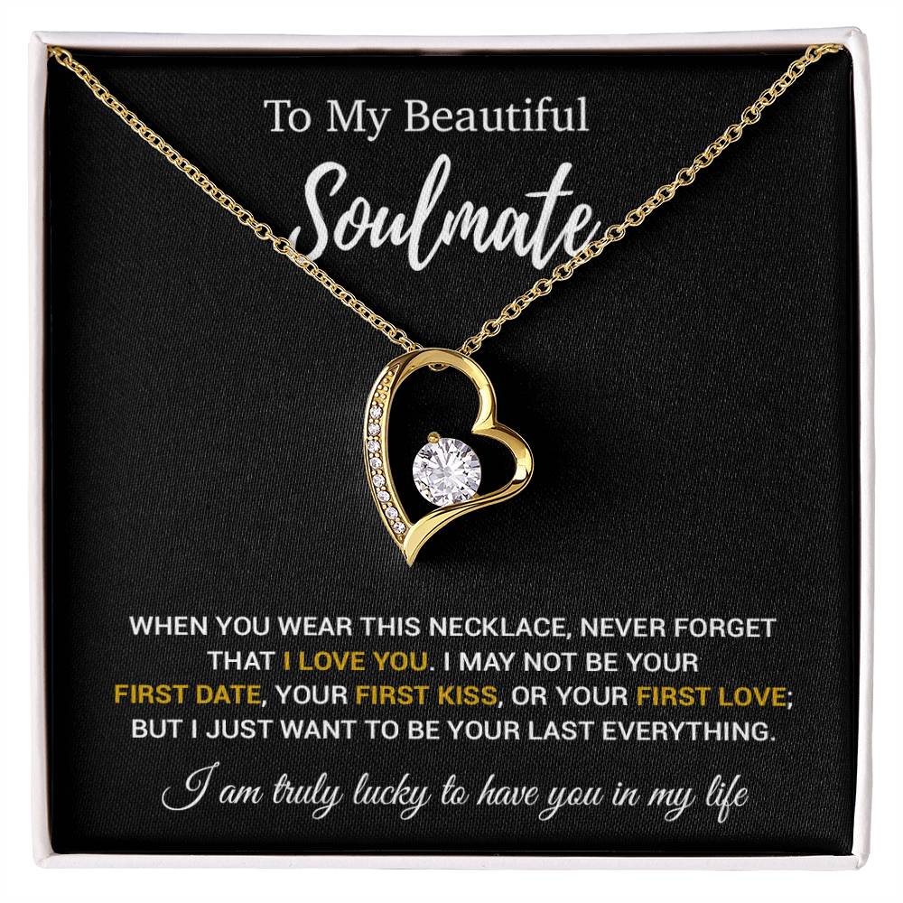 To My Soulmate Necklace, Valentines Day Gift, Gift For Wife, Anniversary Gift 7_1