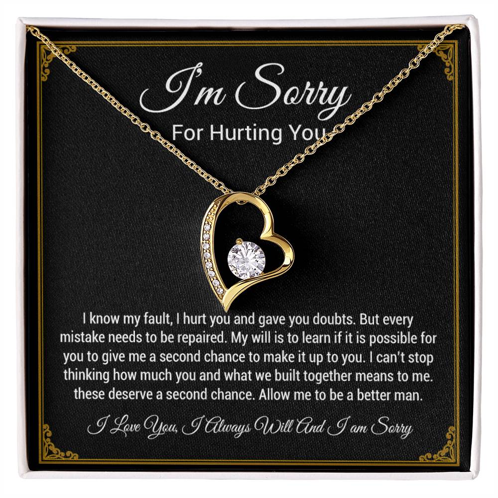 I'm Sorry Necklace Gifts, Apology Gifts For Her, Forgiveness Gift, Wife Gift 16_4