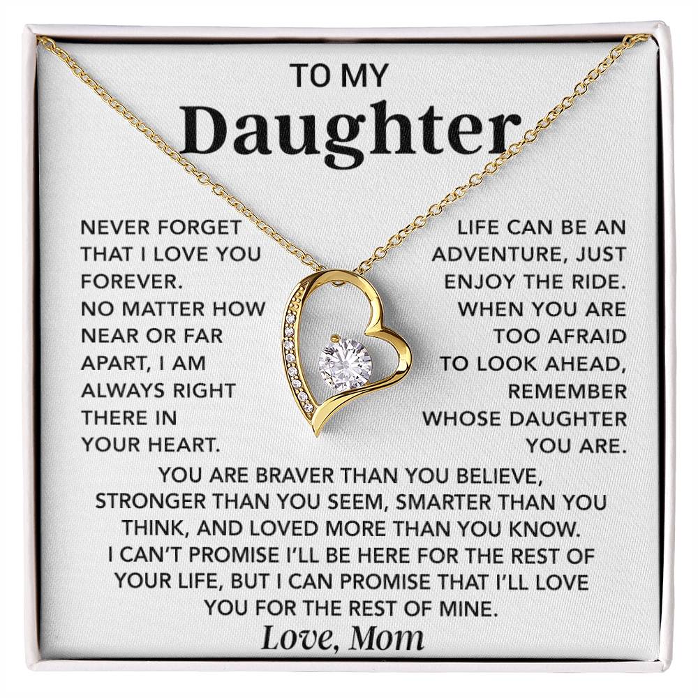 To My Daughter Necklace, Daughter Mother Necklace, Daughter Gift From Mom 16_8