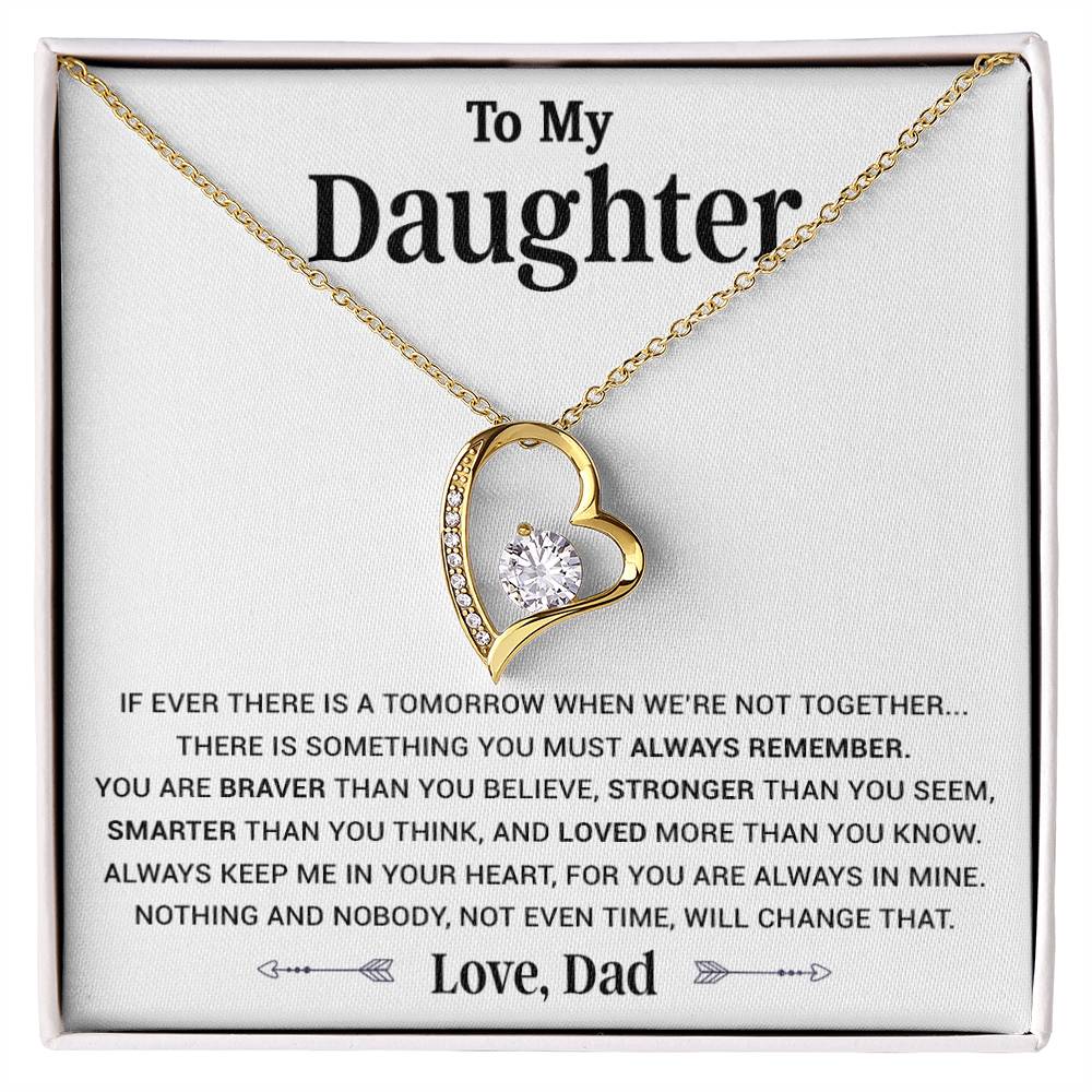 To My Daughter Necklace, Daughter Father Necklace, Daughter Gift from Dad 25_8