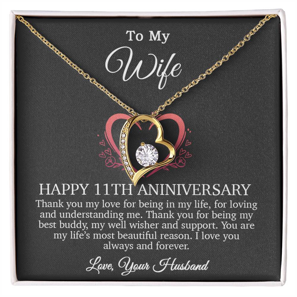 11th Anniversary Gift For Wife, 11 Year Anniversary Gifts, 11th Wedding Anniversary Gift Ideas
