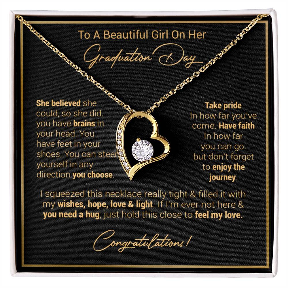 Graduation Gift Necklace - Graduation Gift For Her, Grad Gift, Senior Graduation