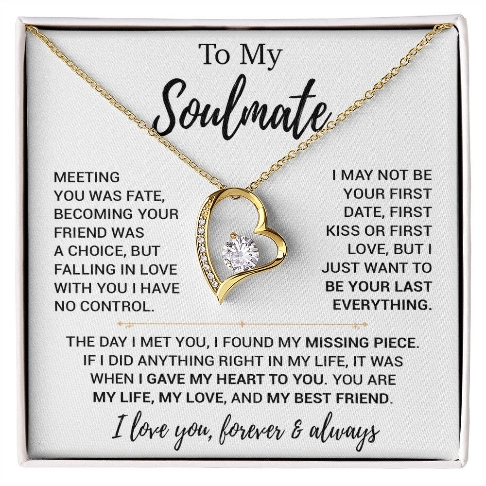 To My Soulmate Necklace, Birthday Gifts For Her, Christmas Gift For Soulmate 12_11