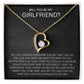 Girlfriend Proposal Necklace, Girlfriend Proposal Gift, Be My Girlfriend Gift, Future Girlfriend Necklace