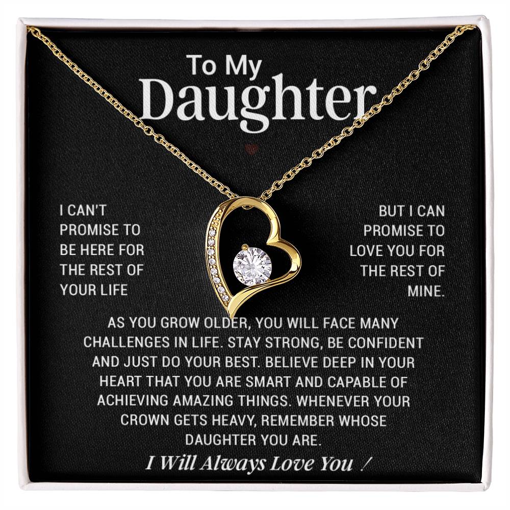 To My Daughter Necklace, Gift For Daughter From Dad, Daughter Father Necklace 4_12