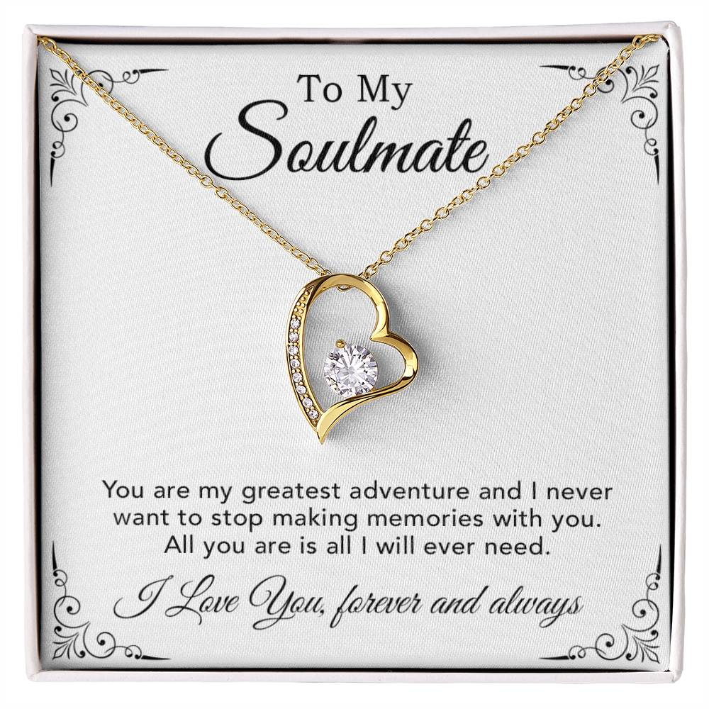 To My Soulmate Necklace, Gift For Her, Christmas Gift, Birthday Gift 17_10