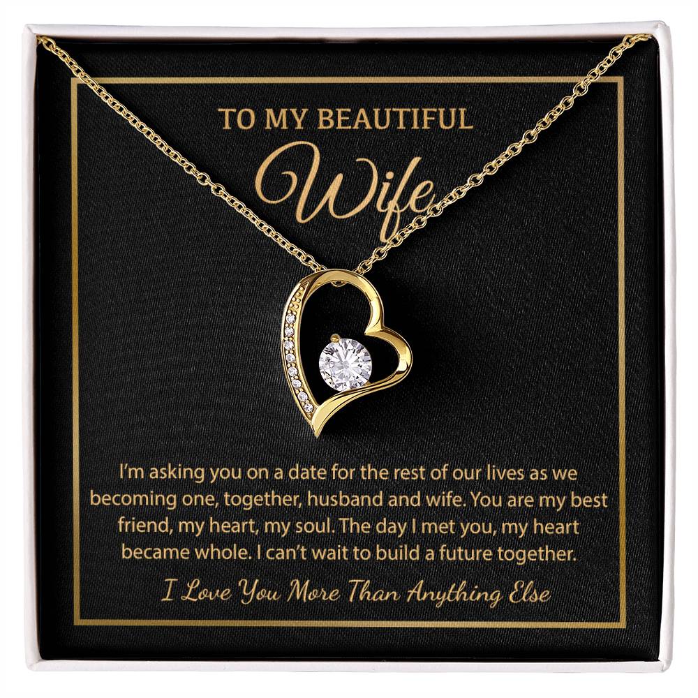 To My Wife Necklace, Christmas Gifts For Women, Anniversary Gift For Wife 6_1