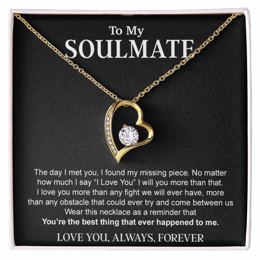 To My Soulmate Necklace, Birthday Gift for Her, Anniversary Gifts, Christmas Gift 18_8