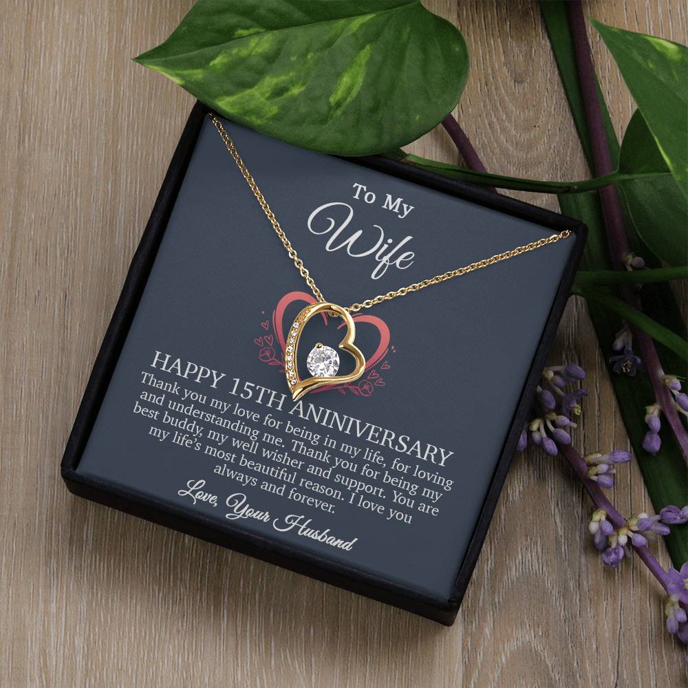 15th Anniversary Gift For Wife, 15 Year Anniversary Gifts, 15th Wedding Anniversary Gift Ideas_Blue