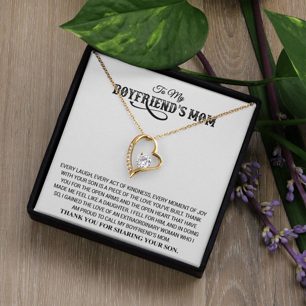To My Boyfriend's Mom Gift, Boyfriend's Mom Necklace Pendant, Boyfriend's Mom Birthday 23_11