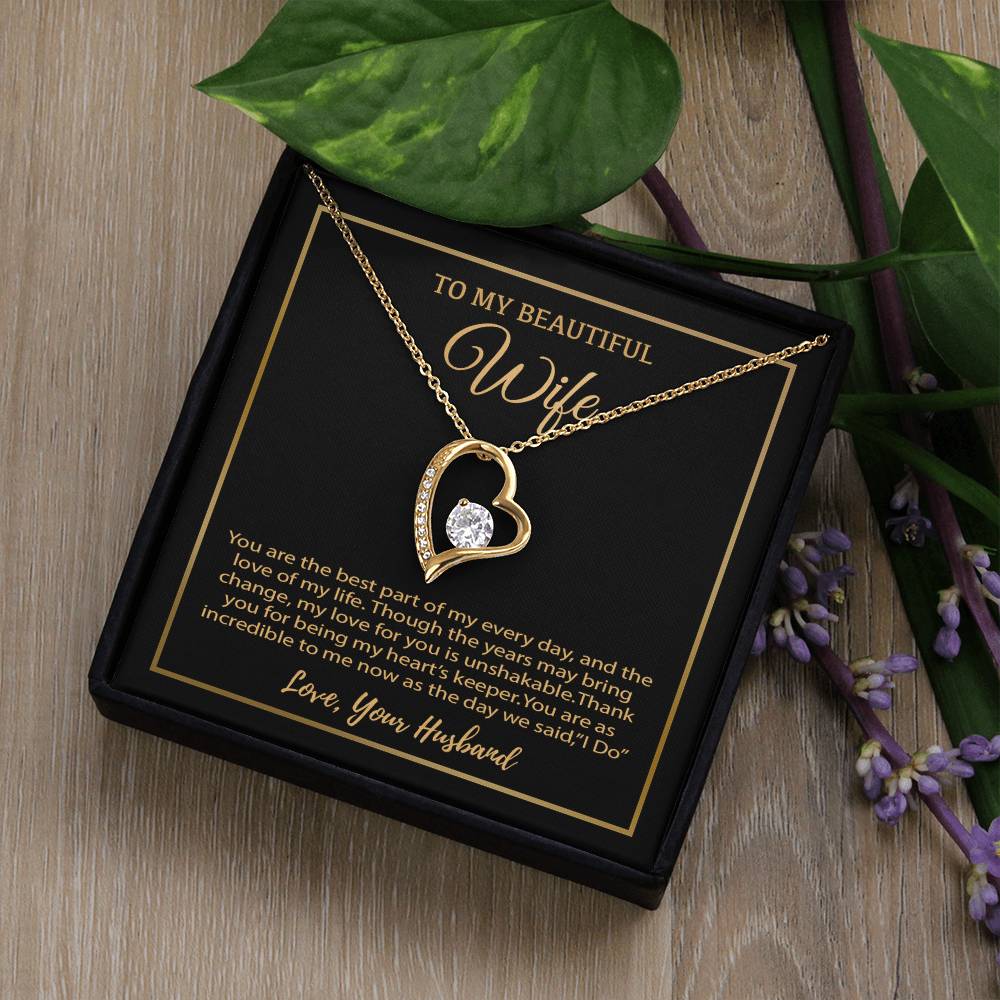 To My Wife Necklace, Christmas Gifts For Women, Anniversary Gift For Wife 21_12
