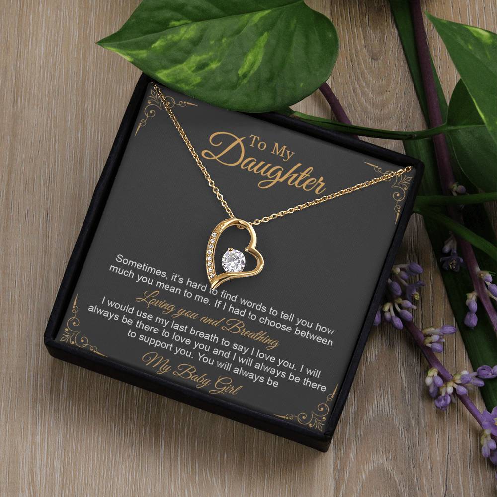 To My Daughter Necklace, Gift to My Daughter, Graduation Gift for Daughter