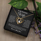 To My Wife Necklace, Gift For Wife, Anniversary Gift For Wife, Necklace For Wife 25_5_Black