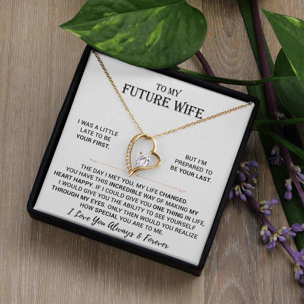 To My Future Wife Necklace, Anniversary Birthday Christmas Gift for Her 10_10