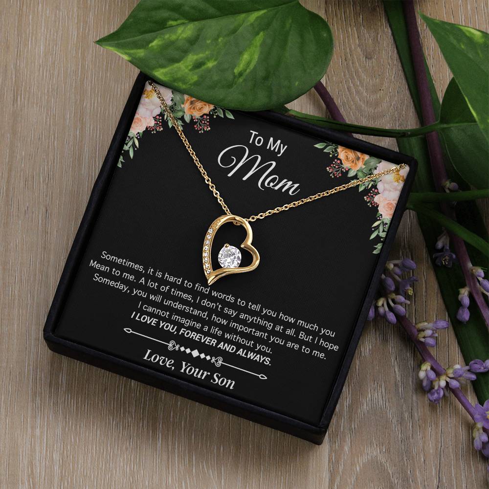 To My Mom Necklace, Mother's Day Gifts To Mom, Mom Gift From Daughter, Gifts for Mom from Son 6_3
