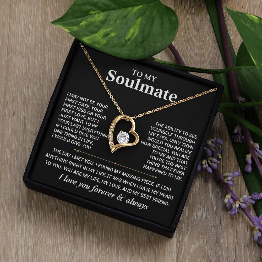To My Soulmate Necklace, Gift for Wife, Girlfriend, Anniversary Gift, Christmas Gift 29_11