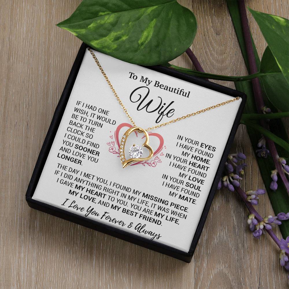 To My Wife Necklace, Christmas Gifts For Women, Anniversary Gift For Wife 12_11