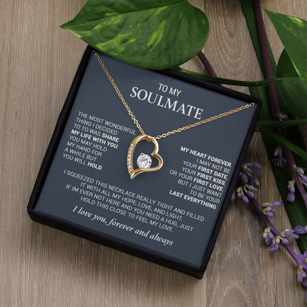 To My Soulmate, Gift for Soulmate, Anniversary Gift, Wife Gift, Birthday Gift