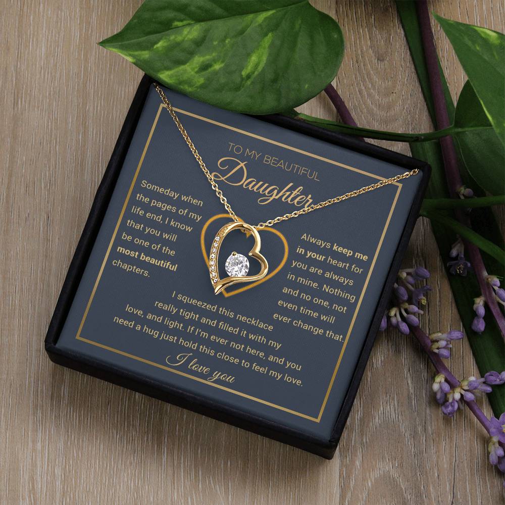 To My Daughter Necklace, Daughter Gift from Dad, Mom,Christmas Gift 13_11