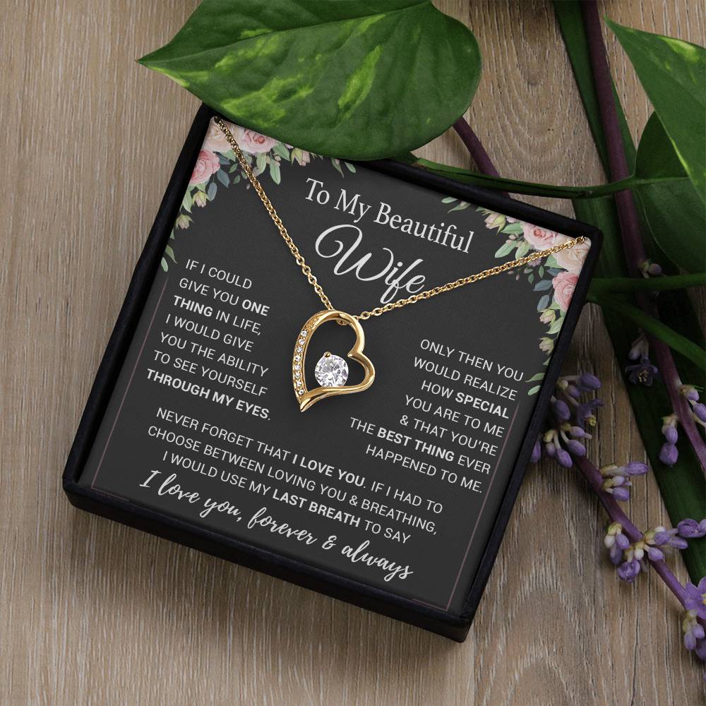 To My Wife Necklace, Christmas Gifts For Women, Anniversary Gift For Wife 10_11