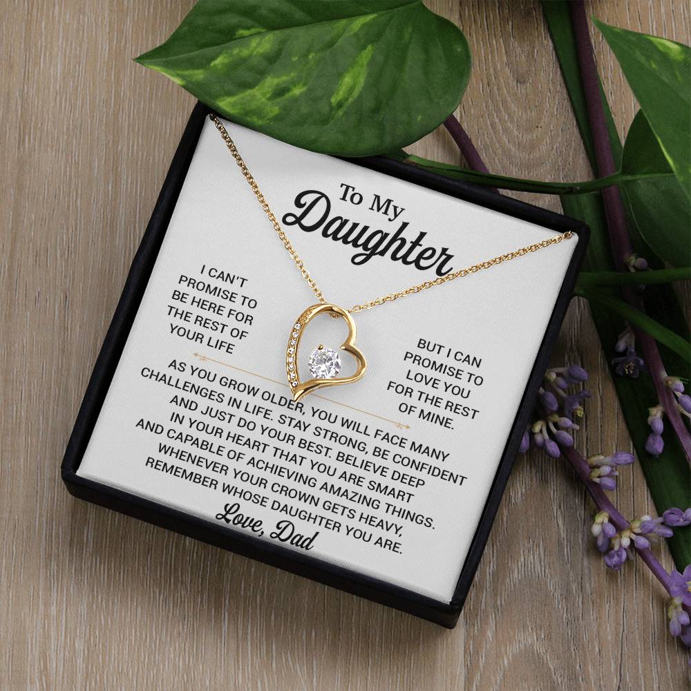 To My Daughter Necklace, Gift for Daughter from Dad, Daughter Father Necklace 9_11