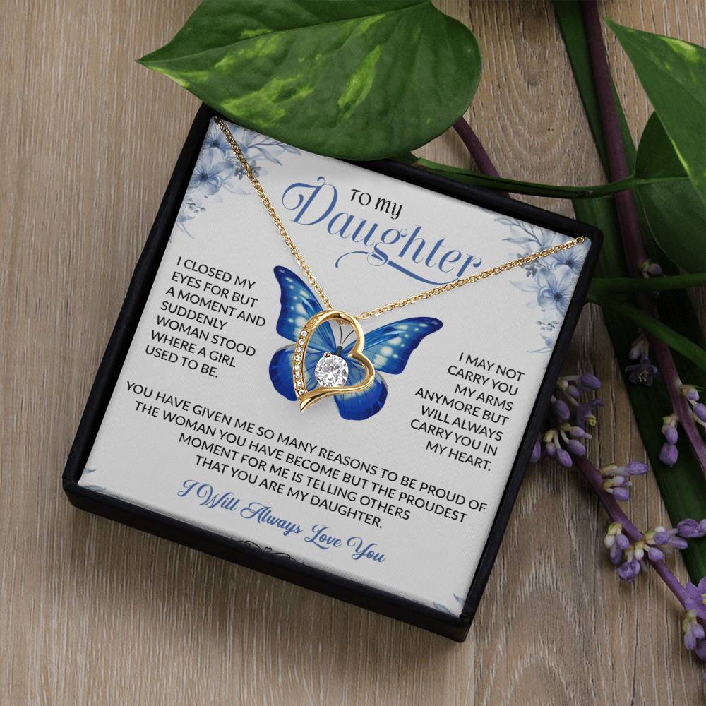 To My Daughter Necklace, Gift for Daughter from Dad, Daughter Father Necklace 30_11