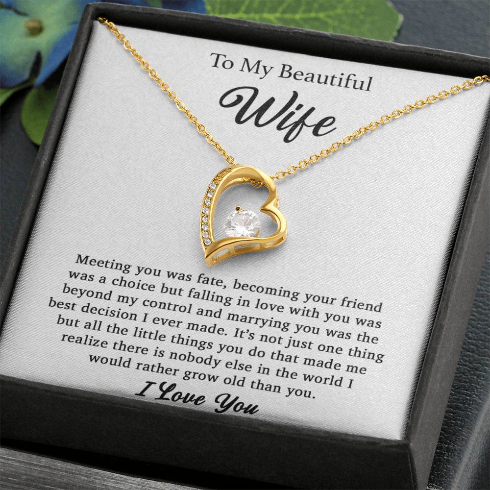 To My Wife Necklace, Gift For Wife, Anniversary Gift For Wife, Christmas Gifts 20_9