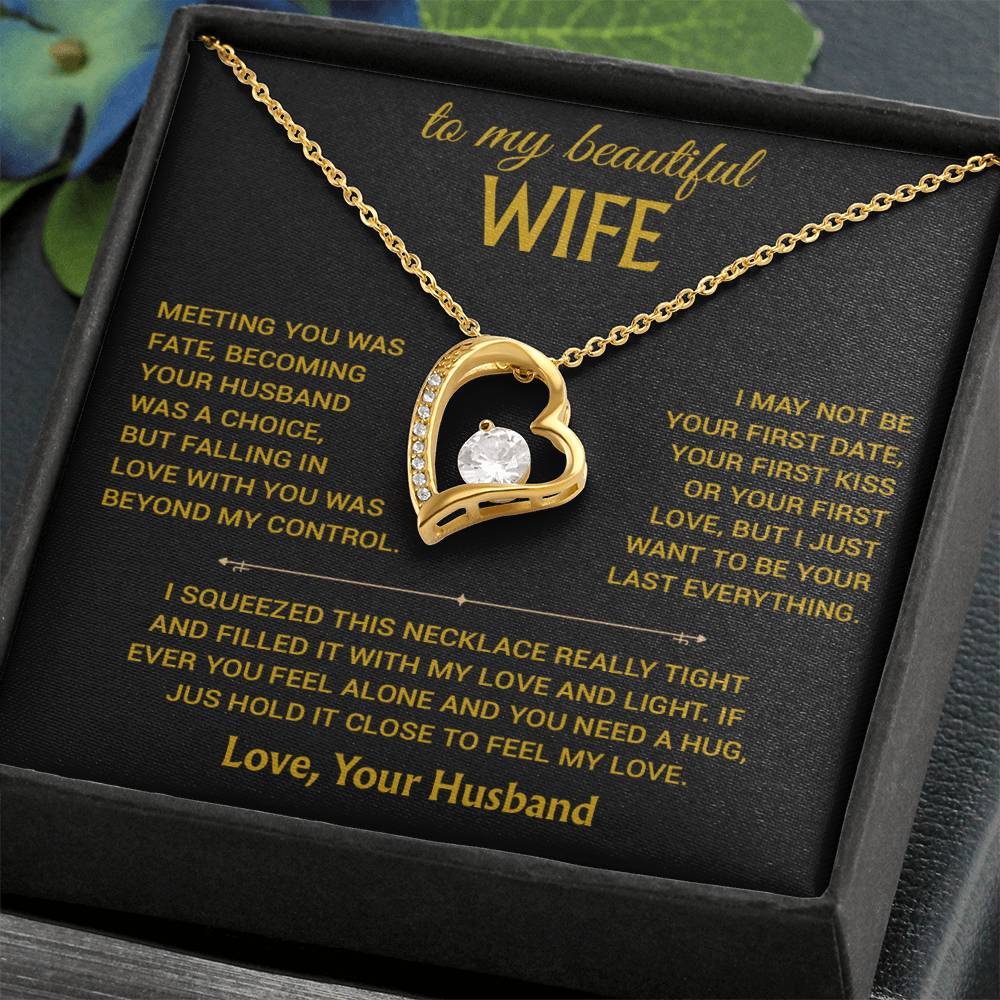 To My Wife Necklace, Christmas Gifts For Women, Anniversary Gift For Wife 13_12