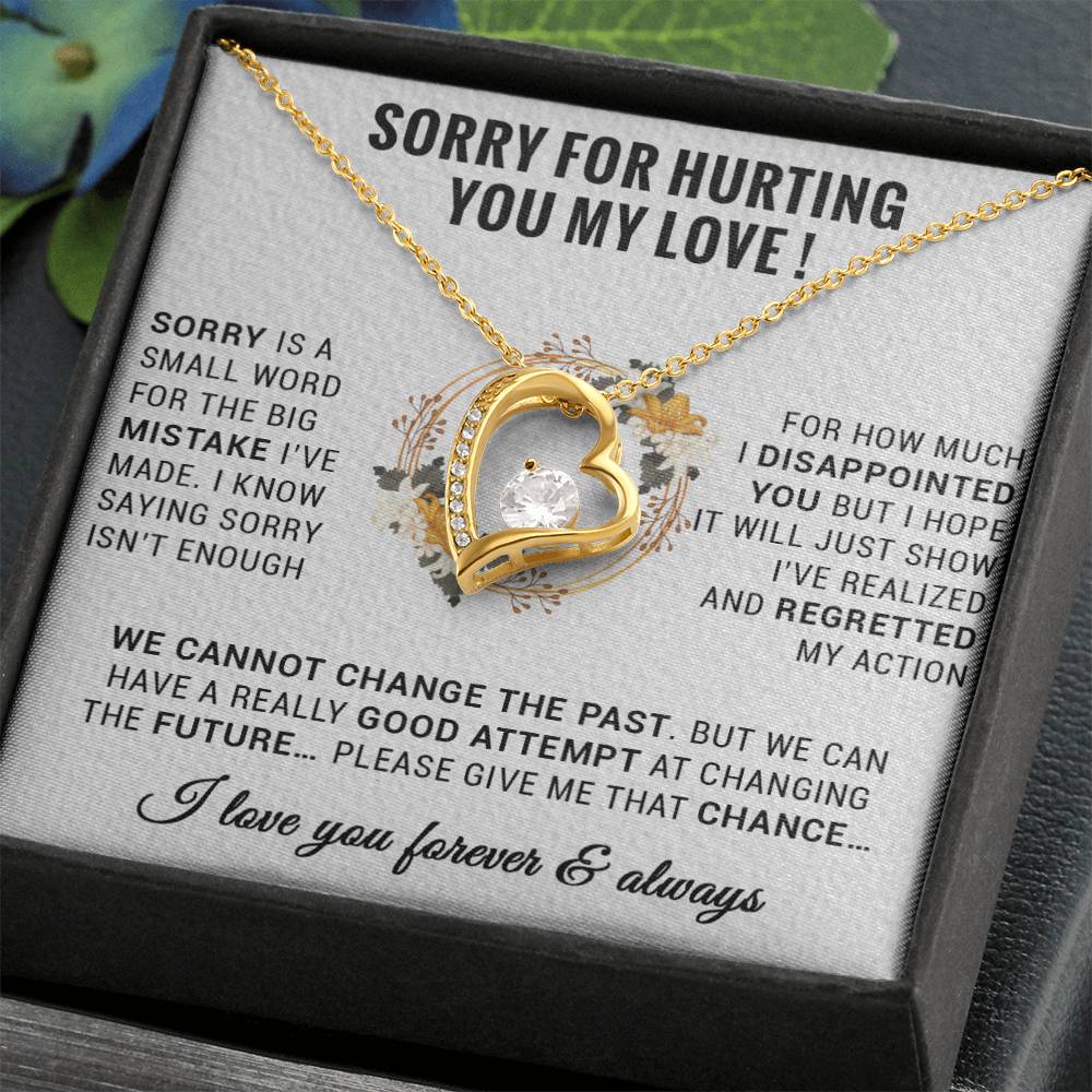 I'm Sorry Necklace Gifts, Apology Gifts For Her, Forgiveness Gift, Wife Gift 12_9