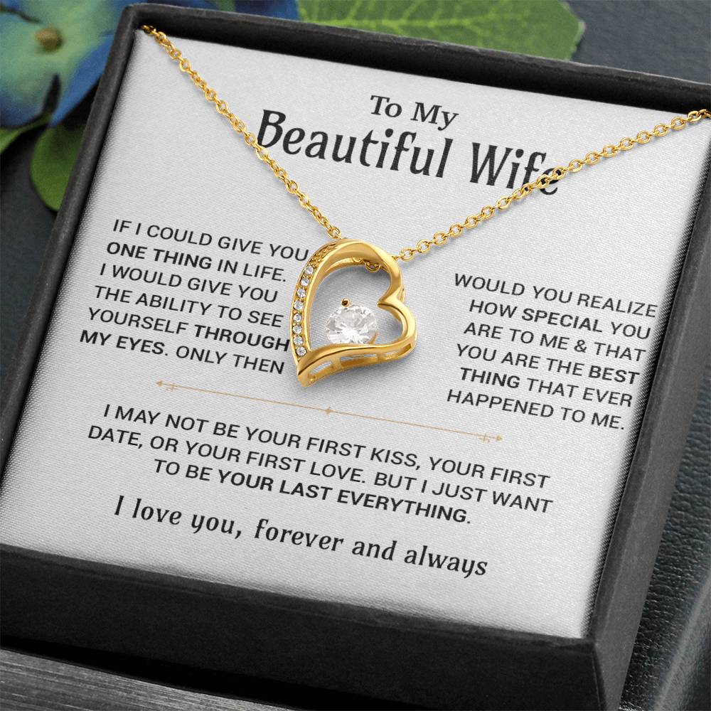 To My Wife Necklace, Christmas Gifts For Women, Anniversary Gift For Wife 25_10