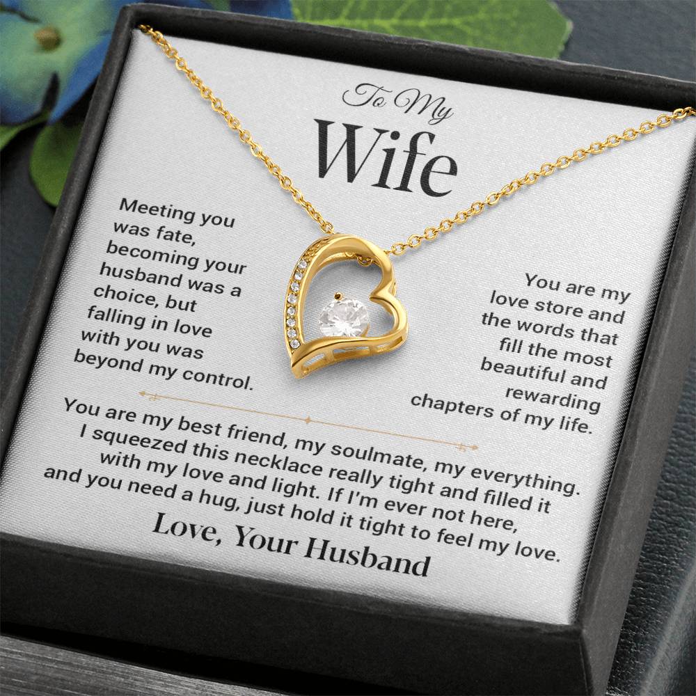 To My Wife Necklace, Gift For Wife, Anniversary Gift For Wife, Christmas Gift 21_11