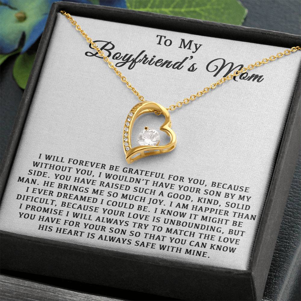 To My Boyfriend's Mom Necklace, For My Boyfriend's Mom, Birthday Gift 21_2