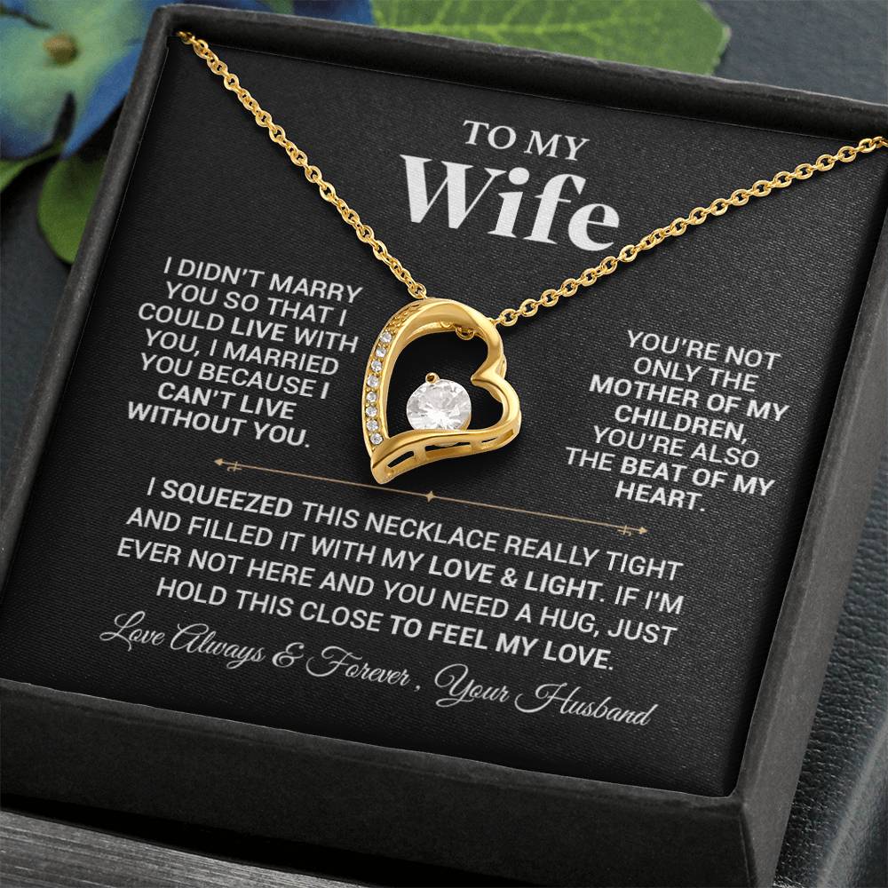 To My Wife Necklace, Christmas Gift For Wife, Christmas Gifts For Her, Wife Gift 18_7