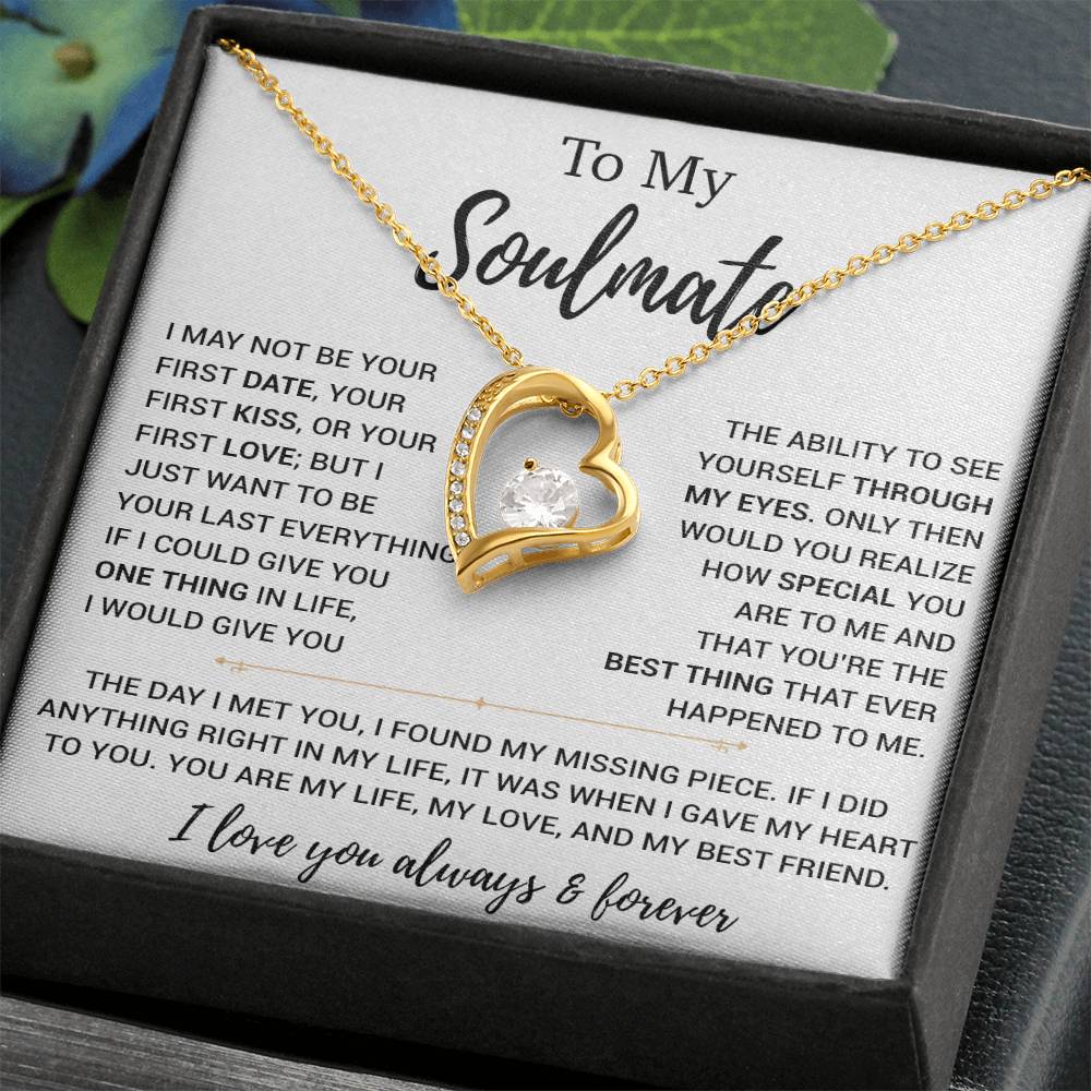 To My Soulmate Necklace, Soulmate Gift,Christmas Gift 2_9