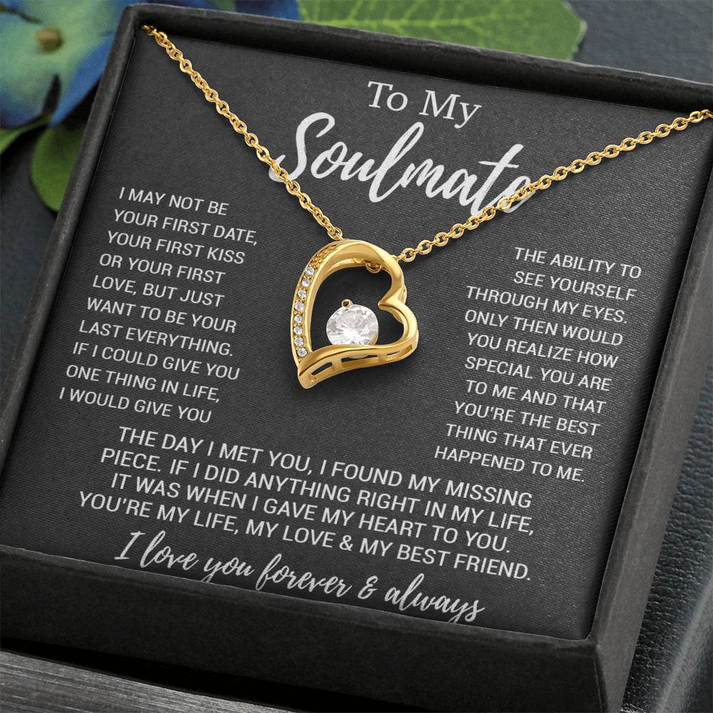 To My Soulmate Necklace, Birthday Gifts For Her, Christmas Gift For Soulmate 12_9