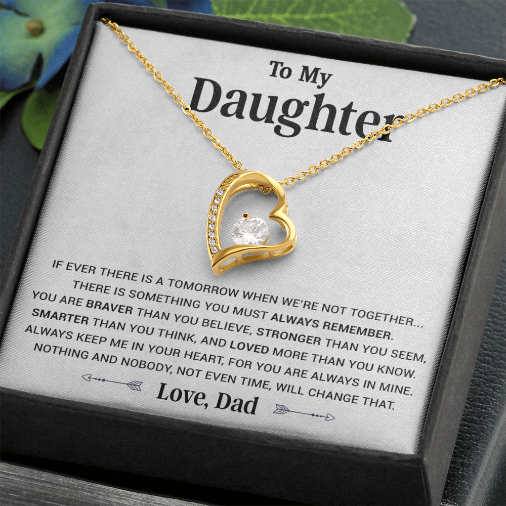 To My Daughter Necklace, Daughter Father Necklace, Daughter Gift from Dad 13_4