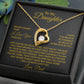 To My Daughter Necklace, Daughter Father Necklace, Daughter Gift From Dad 19_8_Gold