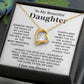 To My Beautiful Daughter Necklace, Gift for Daughter, Birthday Gift for Daughter