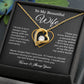 To My Wife Necklace, Gift For Wife, Anniversary Gift For Wife, Necklace For Wife 25_5_Black