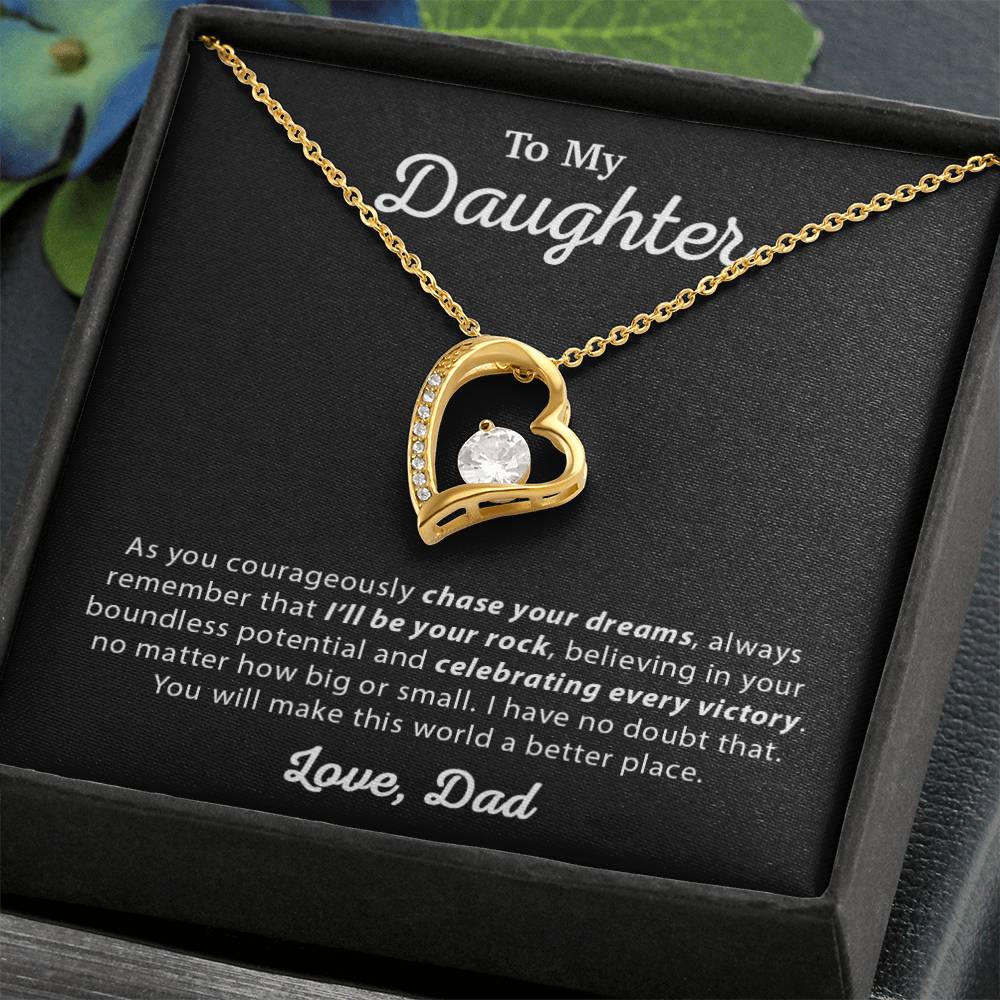 To My Daughter Necklace, Daughter Father Necklace, Daughter Gift From Dad 16_1