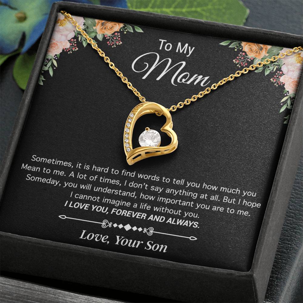 To My Mom Necklace, Mother's Day Gifts To Mom, Mom Gift From Daughter, Gifts for Mom from Son 6_3