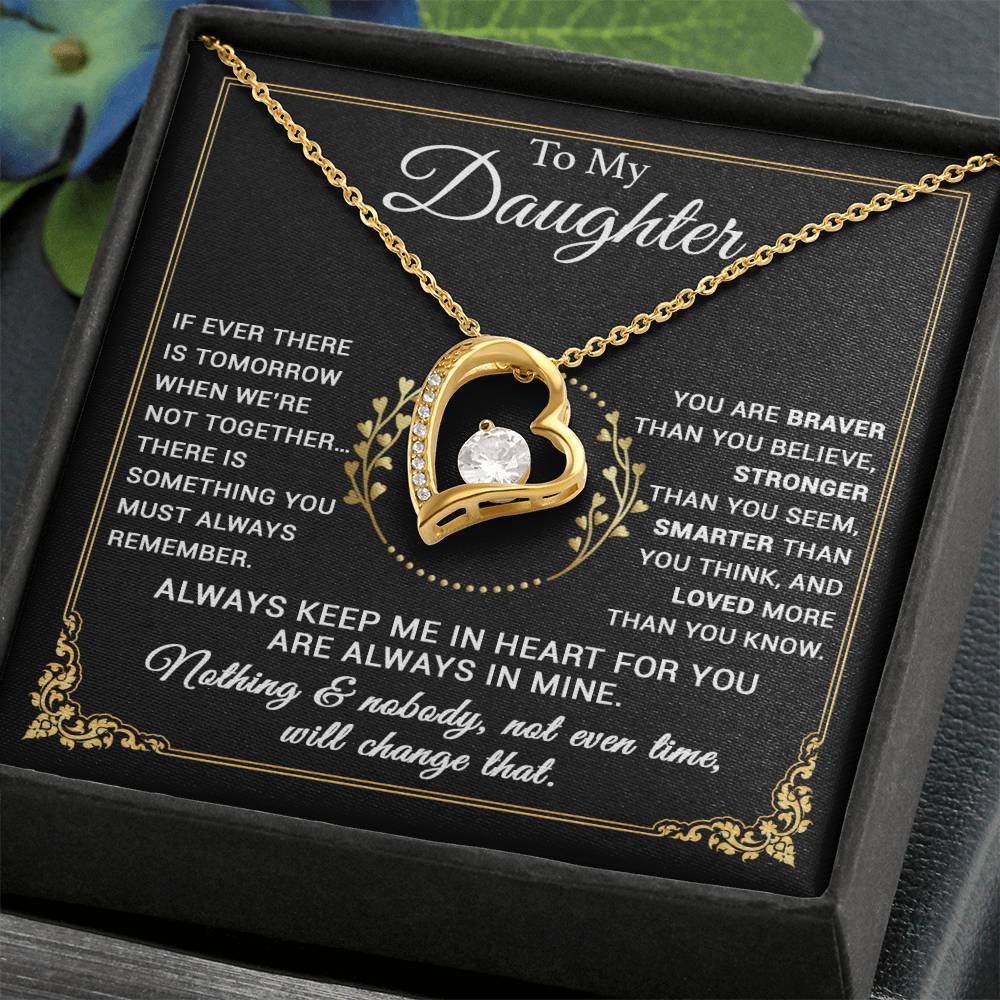 To My Daughter Necklace, Gift From Mom, Dad, Christmas Gift 4_11