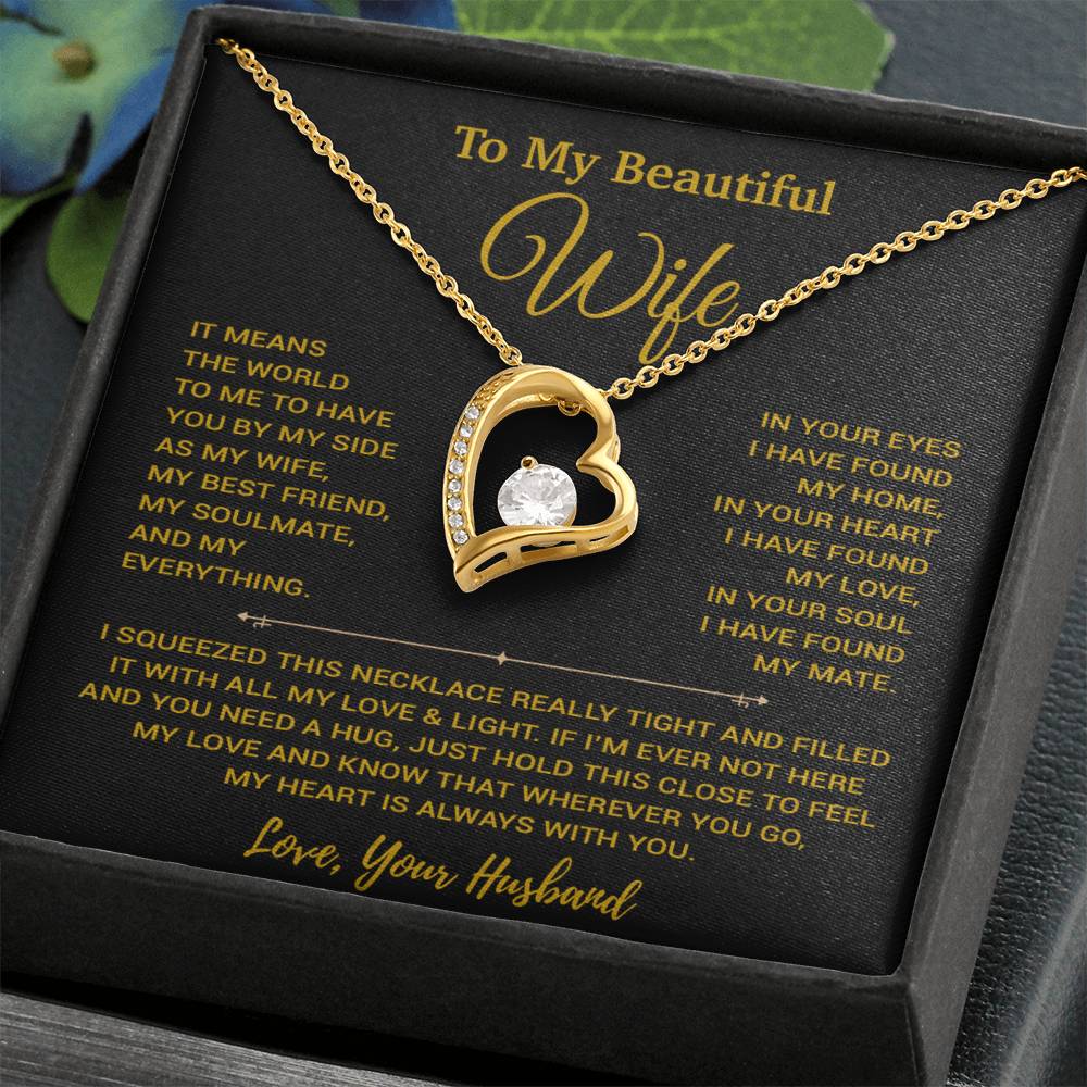 To My Wife Necklace, Vanlentines Gifts For Women, Anniversary Gift For Wife 20_1