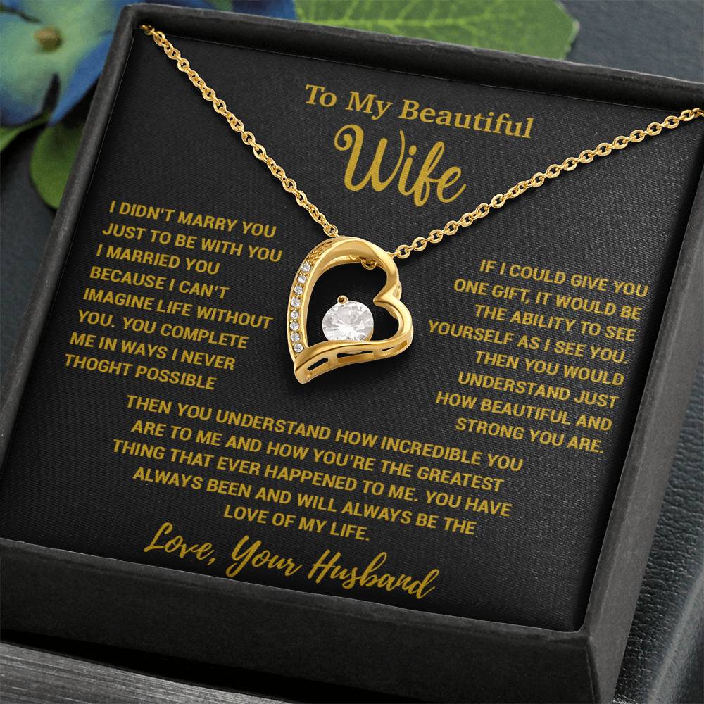 To My Wife Necklace, Vanlentines Gifts For Women, Anniversary Gift For Wife 2_1