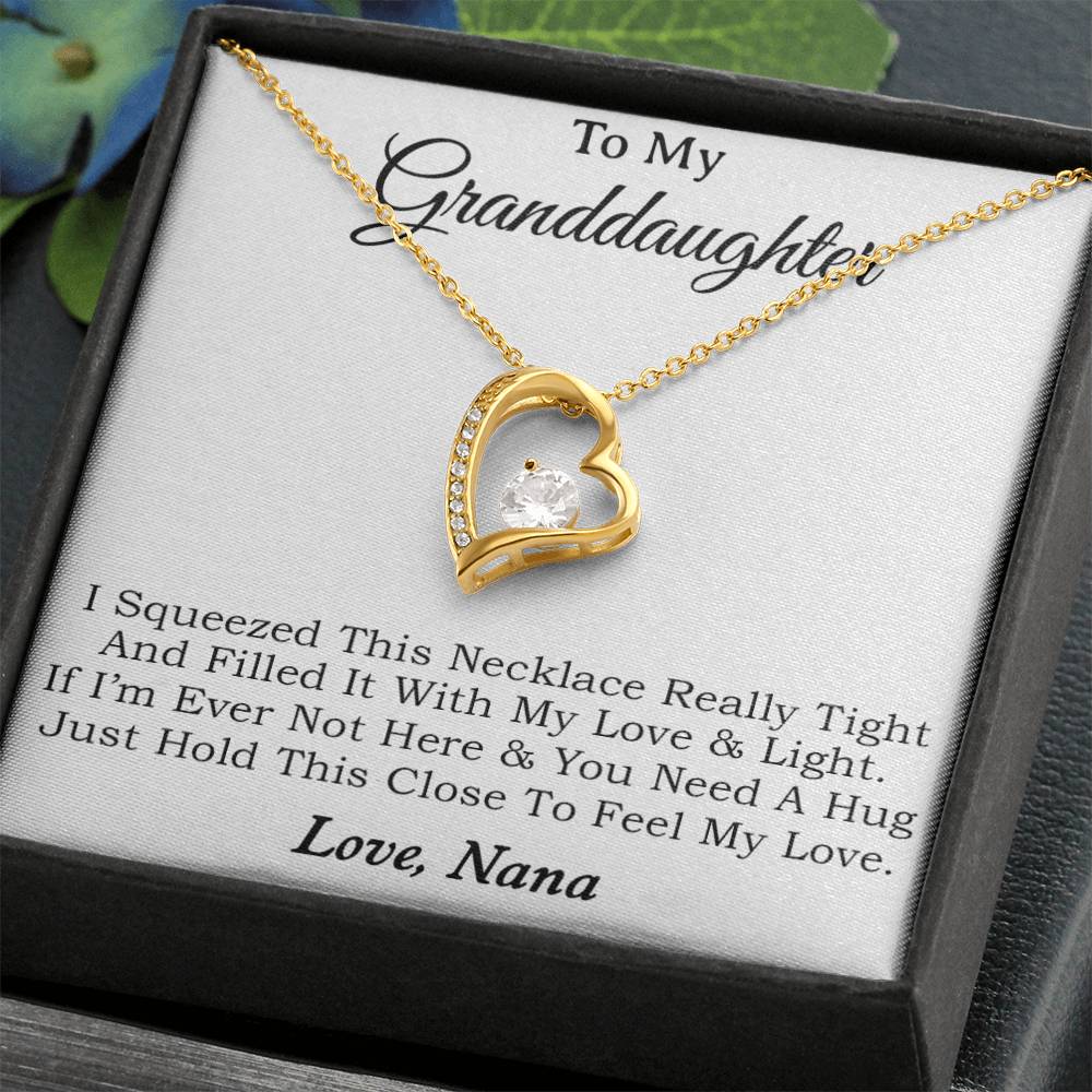 To My Granddaughter Necklace, Granddaughter Gift, Gifts for Granddaughters, Granddaughter Necklace 30_10