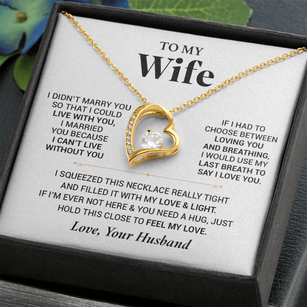 To My Wife Necklace, Christmas Gift For Wife, Christmas Gifts For Her, Wife Gift 20_7