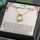 To My Boyfriend's Mom Necklace, For My Boyfriend's Mom, Birthday Gift
