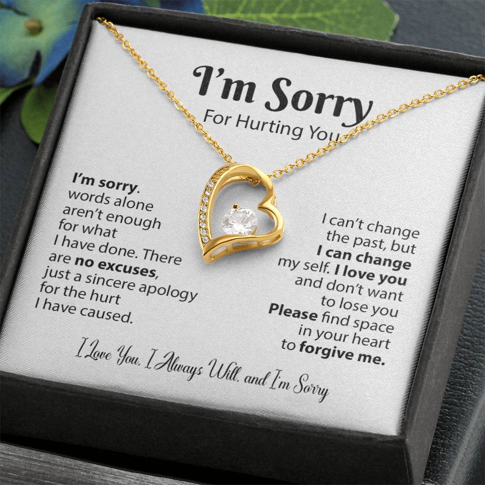 I'm Sorry Necklace Gifts, Apology Gifts For Her, Forgiveness Gift, Wife Gift 16_10