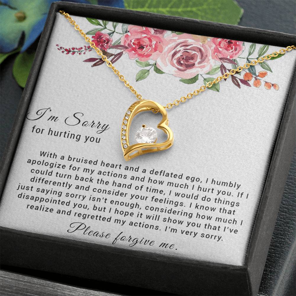 I'm Sorry Necklace Gifts, Apology Gifts For Her, Forgiveness Gift, Wife Gift 12_12